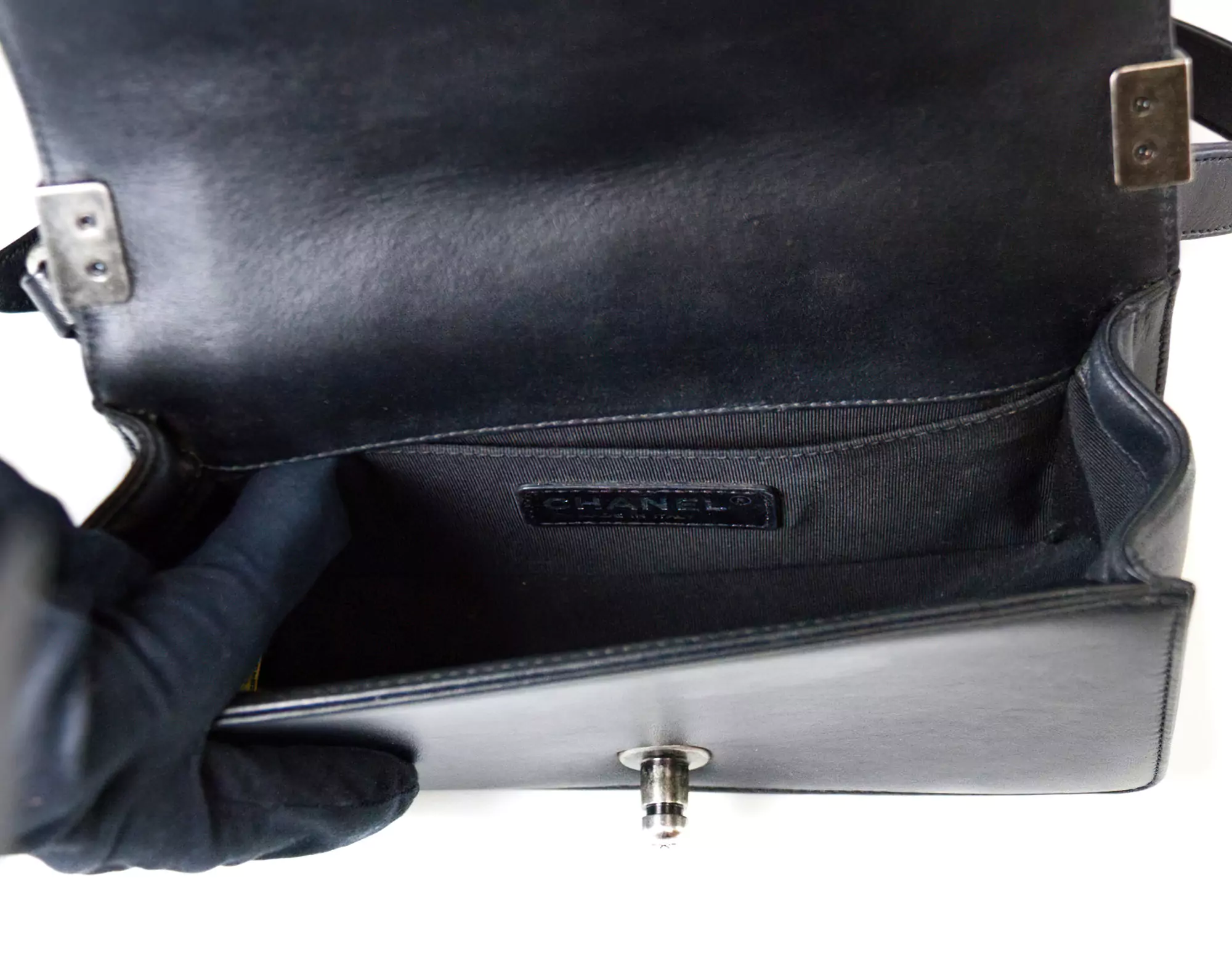 Clutch Chanel Pochette Boy Bag Small Multicolor