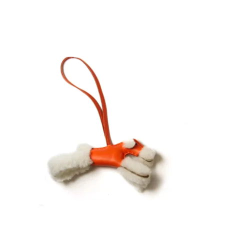Hermes Buddy Charm Lammleder
