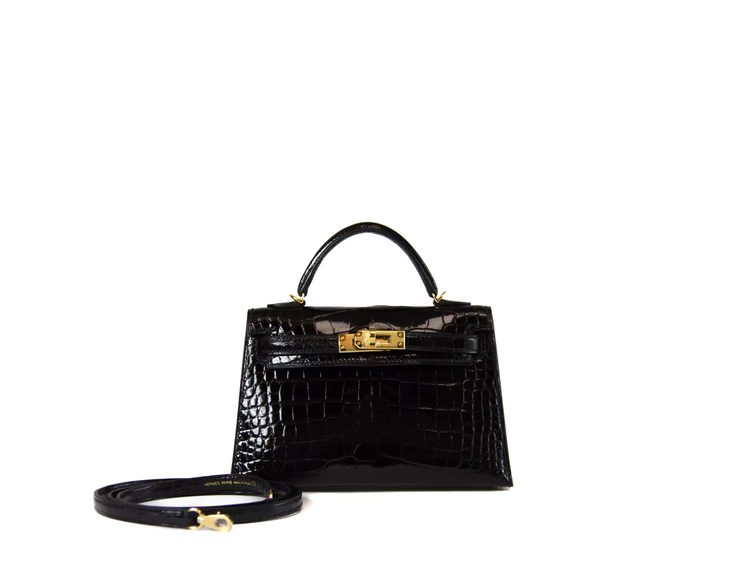 Unveiling the Best-Selling Hermès Kelly Mini Alligator Black