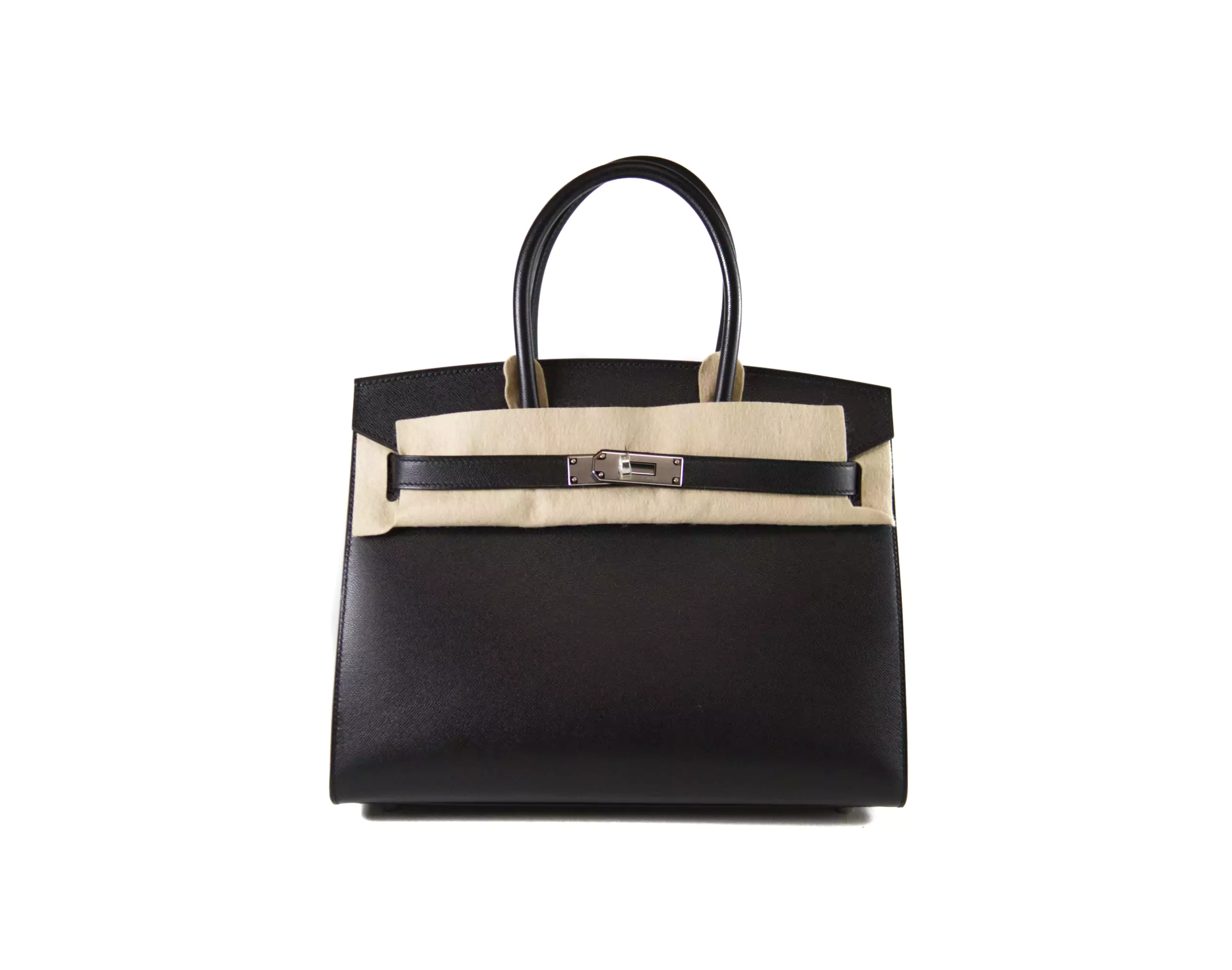 Hermes Birkin 30 Sellier Veau Madame Black
