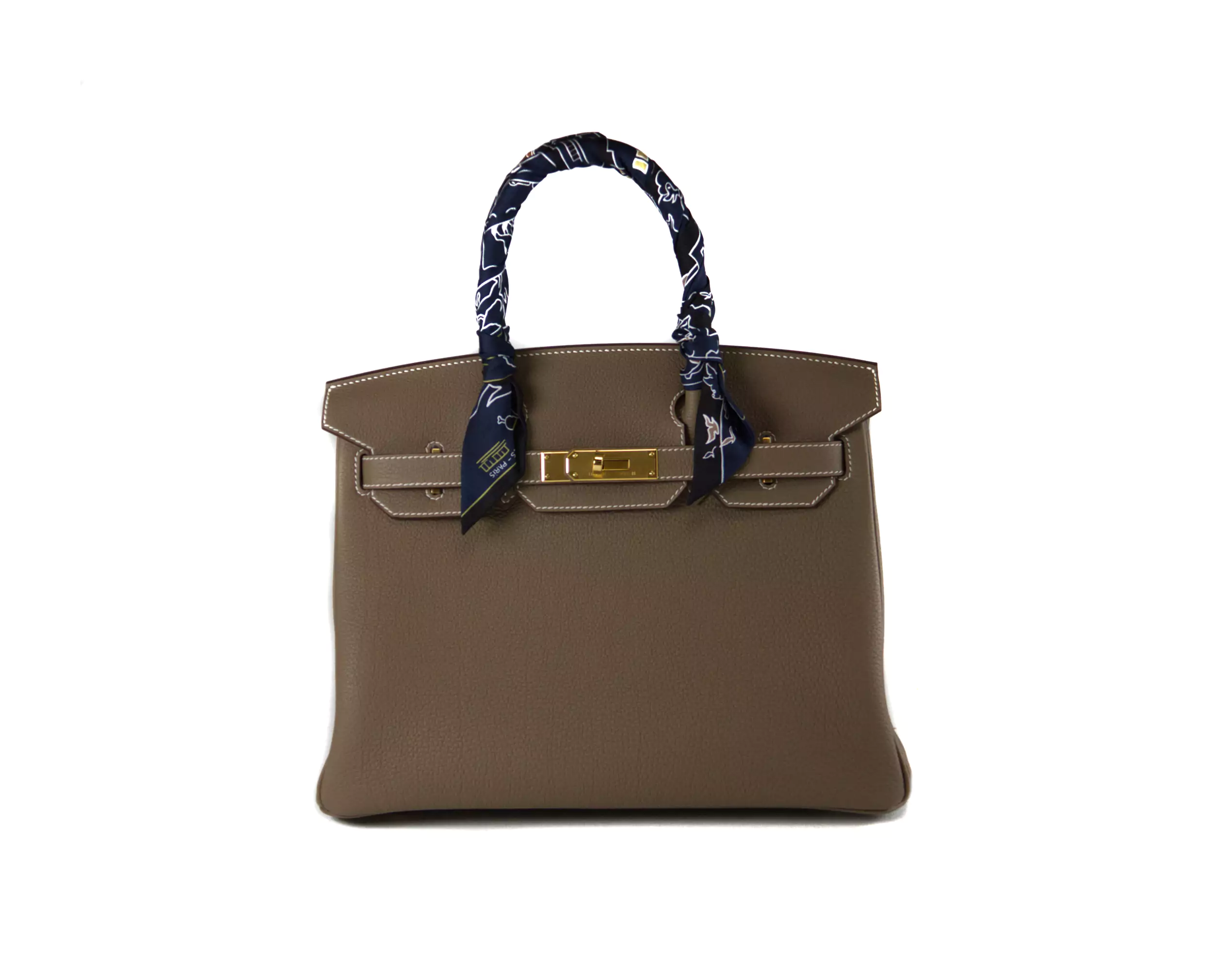 Hermes Birkin 30 Togo Etoupe Gold Hardware