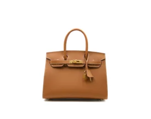 Hermès Birkin 30 Sellier Gold in Epsom leather with gold hardware – structured luxury handbag