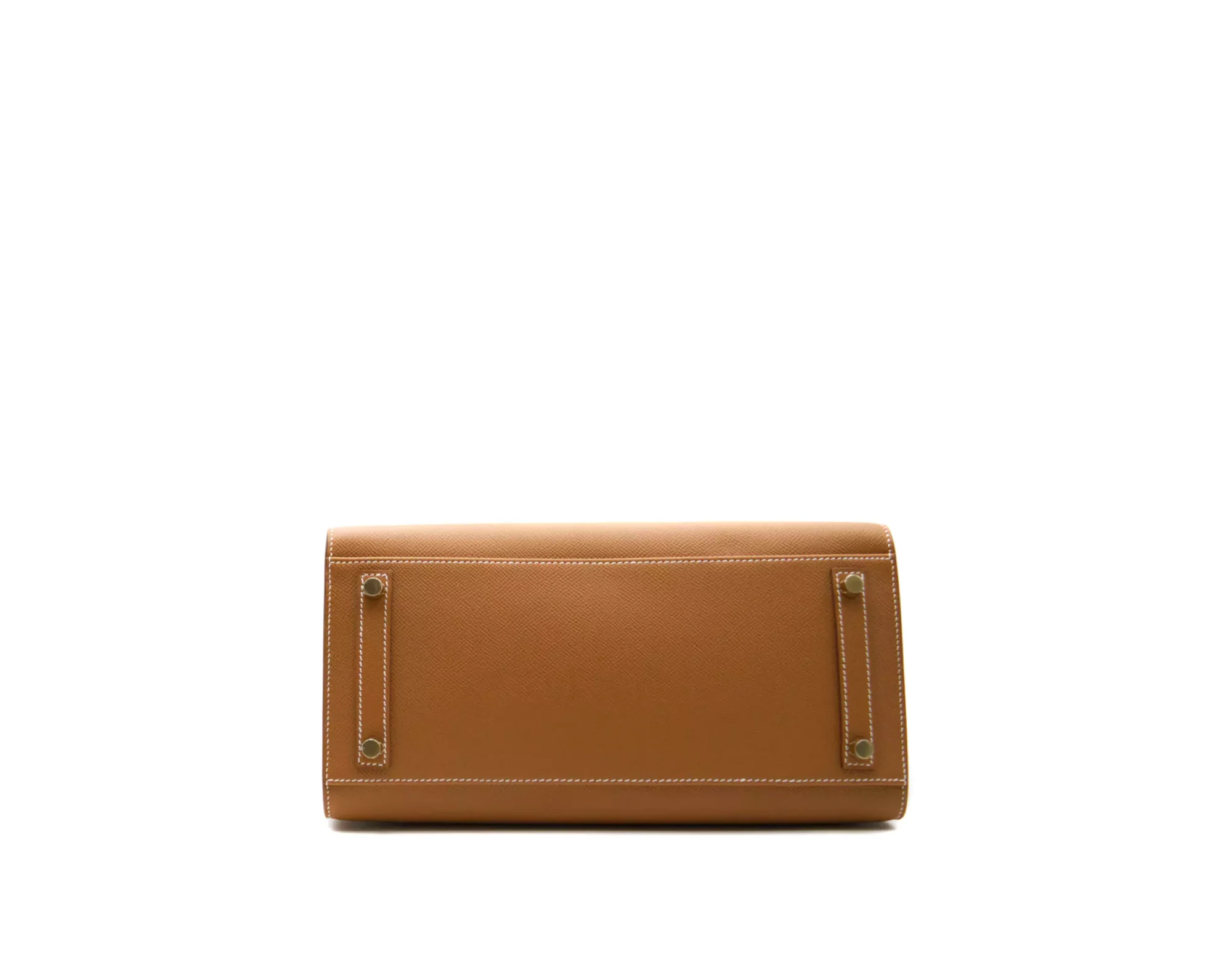 Hermès Birkin 30 Sellier Gold in Epsom leather with gold hardware – structured luxury handbag - bottom