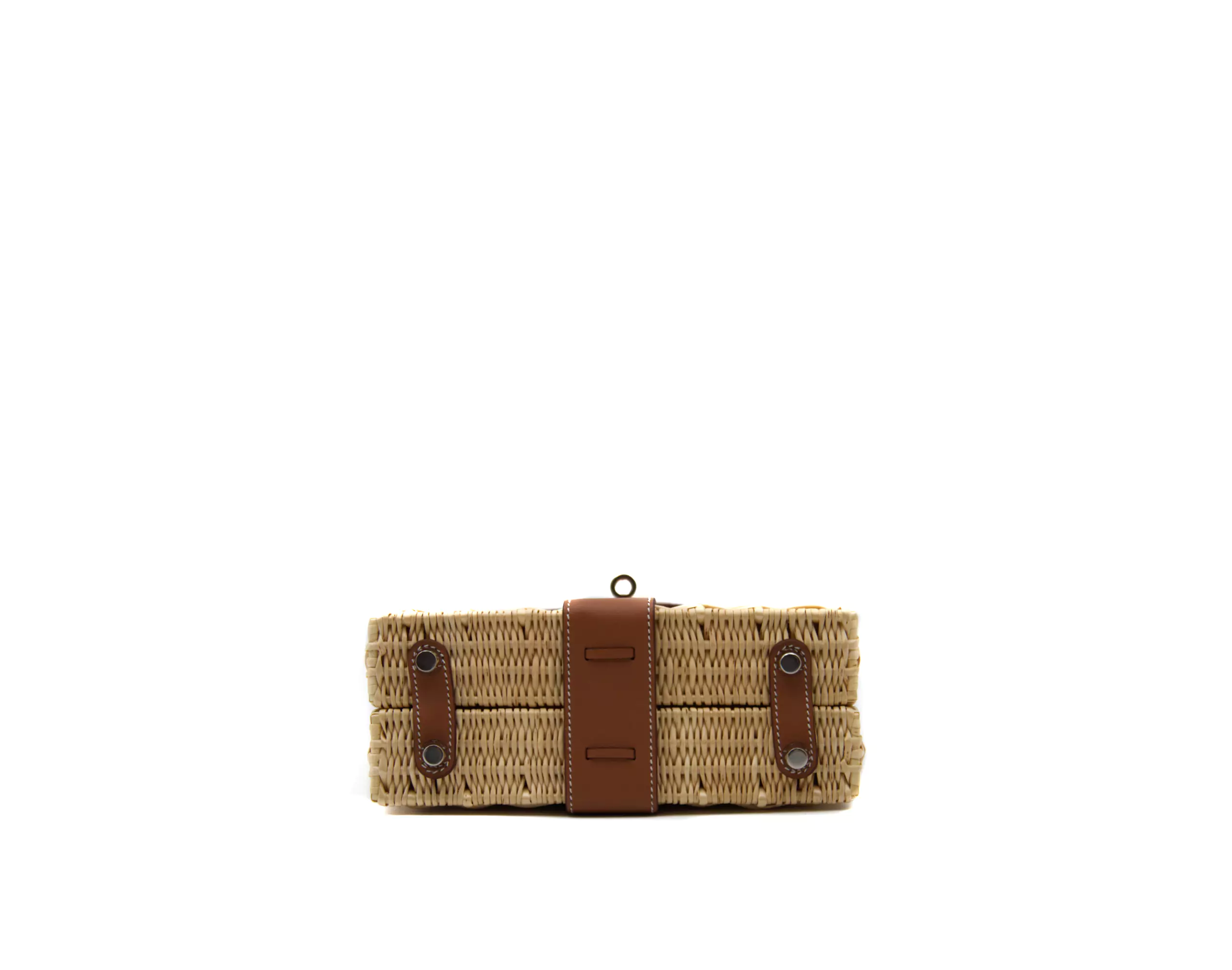 Discover Hermès Mini Picnic Kelly 20 Gold Swift Palladium HW