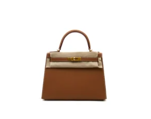 Hermès Kelly 28 Epsom Sellier in Gold leather with gold hardware – elegant structured luxury handbag in timeless tan brown - filz