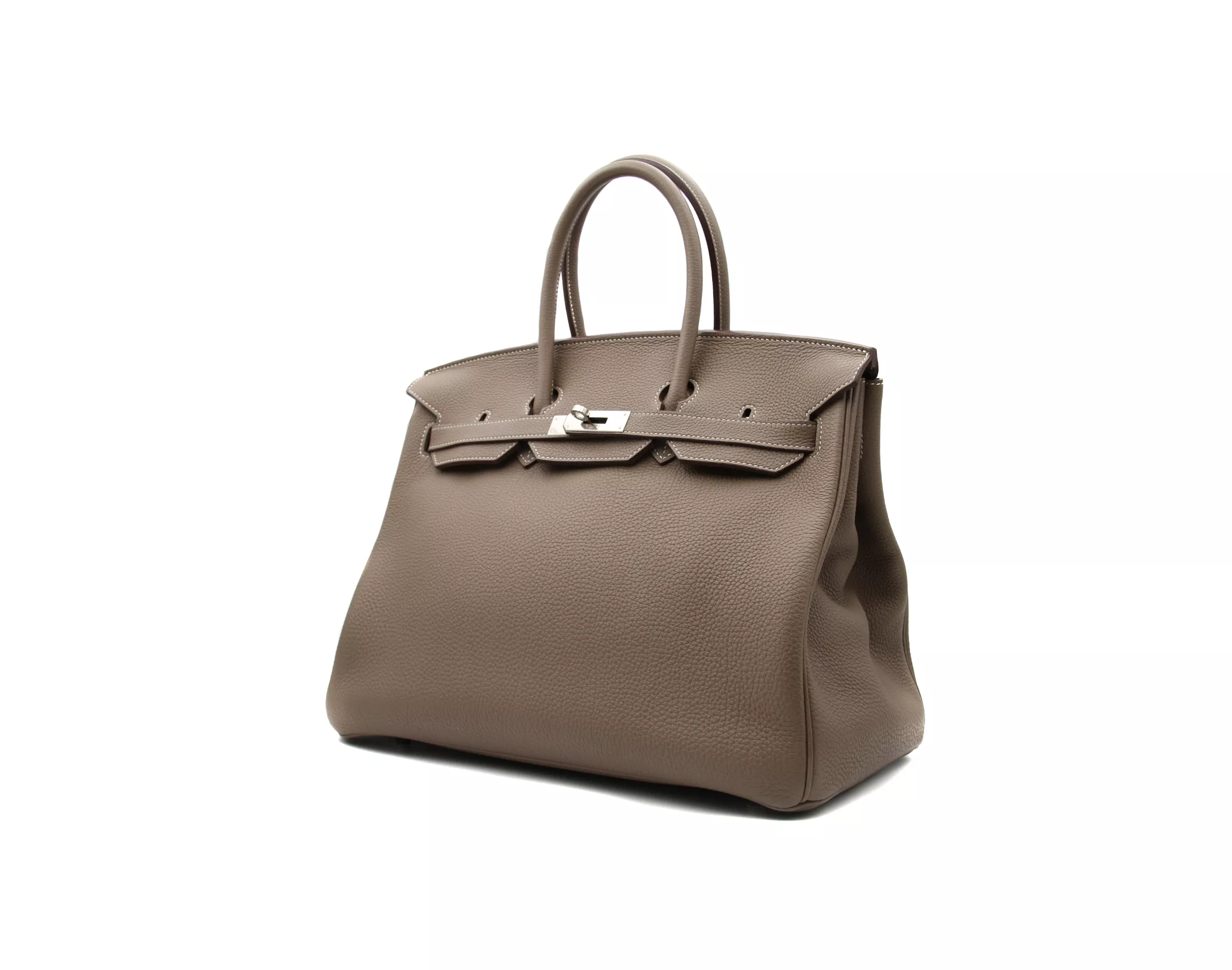 Hermès Birkin 35 Togo Etoupe with Palladium Hardware