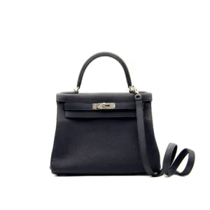 Kelly 28 Togo Blue Nuit