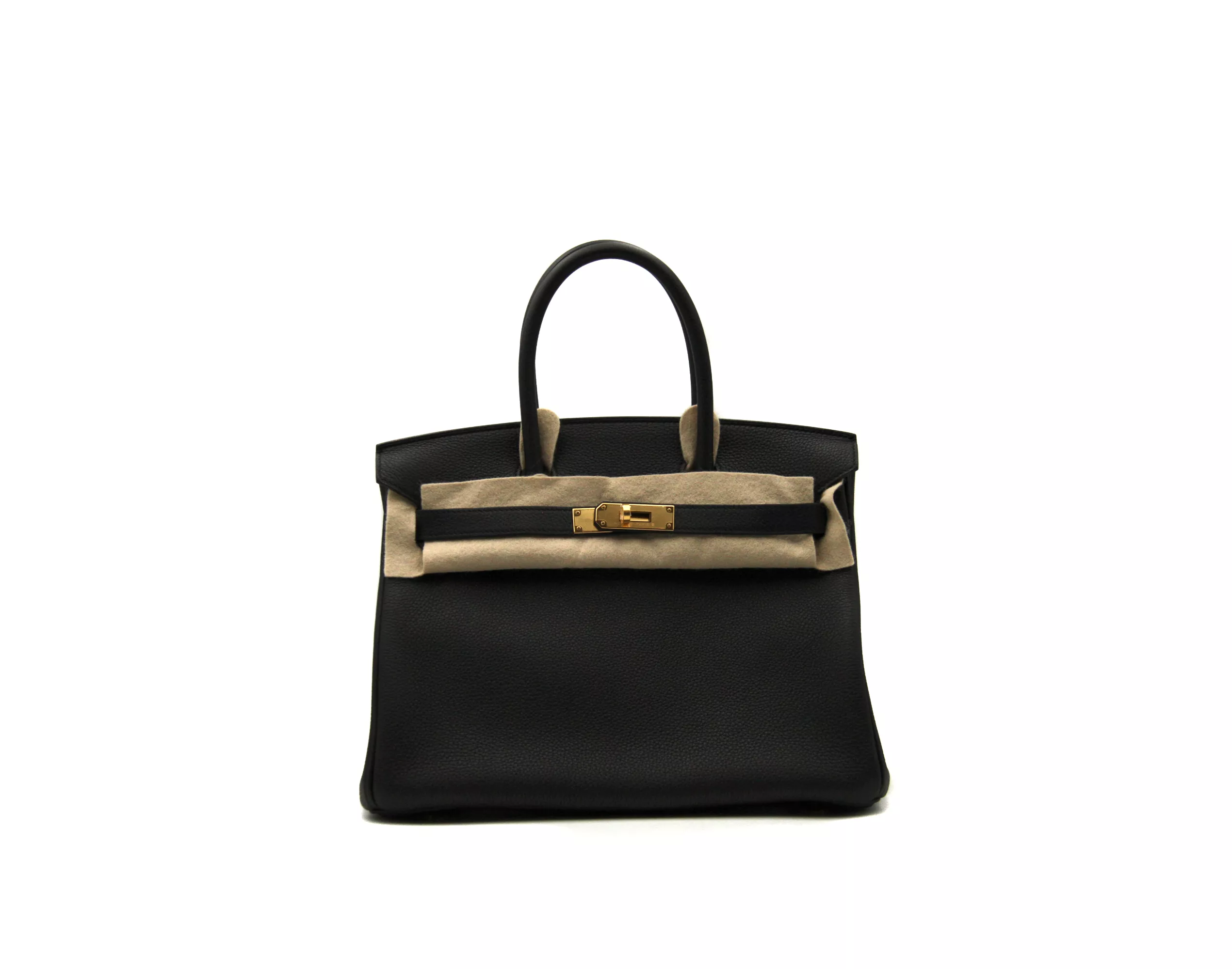 Hermès Birkin 30 Black Togo with Gold Hardware