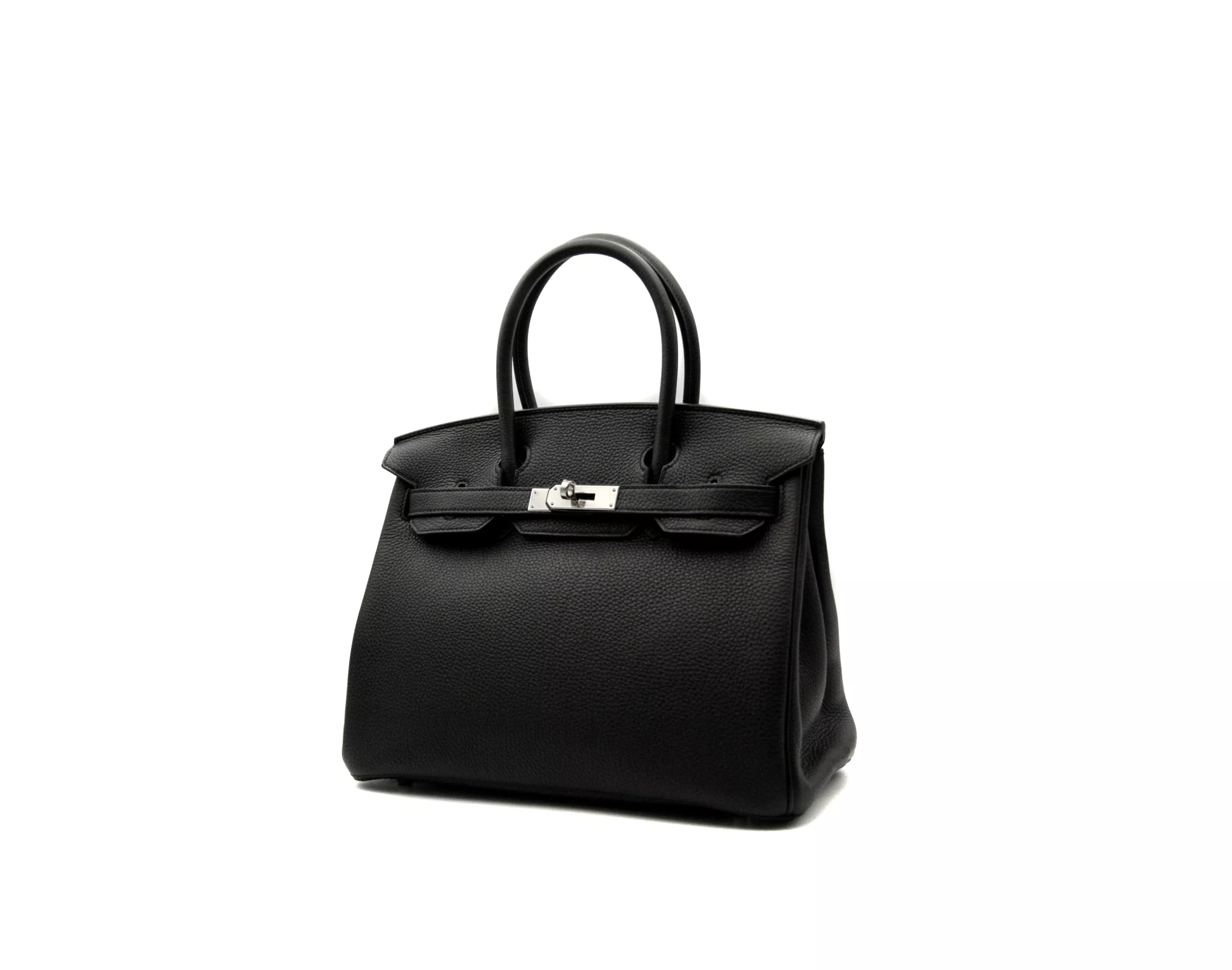 Hermès Birkin 30 Black Togo with Palladium Hardware