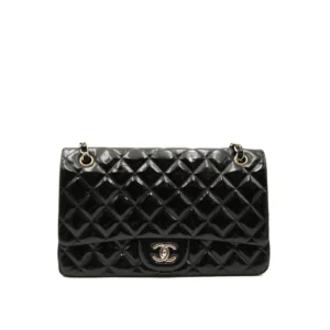 Timeless Jumbo Double Flap Schwarz