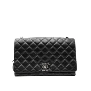 31 Rue Cambon Flap Bag Black Quilted Leather