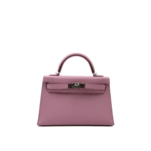 Kelly Mini 20 Mauve Sylvestre Epsom