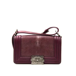 Boy Flap Mini Morada y Raya